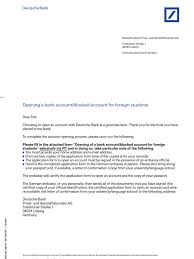 Deutsche bank is the only traditional bank that offers some english support. English Form For Db Account Opening Form For Students Transaction Account Overdraft