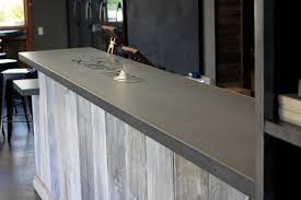 Hanging chairs are well known in resort outdoor bars ) you might know the sort of bar of that i speak. Concrete Bar Top Houzz