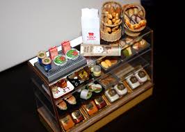 Bakery Deli Display Top View Miniatures Deli Bakery