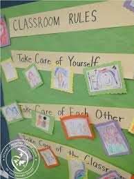 Classroom Rules Take Care Of Yourself Take Care Of Each Other Take Care Of The Classroom Classroom Rules Social Emotional Activities Child Care Education