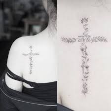 A cross with angel wings is a beautiful way to remember a loved one. Cross Tattoos For Women Worldareg Com