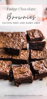 Gluten Free Brownies Peanut Butter Plus Chocolate Recipe Easy Baking Recipes Dairy Free Brownies Cocoa Powder Recipes