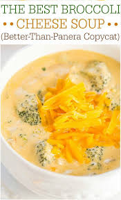 The Best Broccoli Cheese Soup Better Than Panera Copycat Make The Best Soup Of Your Life At Home In 1 Hour B Best Broccoli Cheese Soup Cheese Soup Recipes