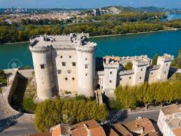 With the treaty of tarascon, the war with aragon ended, but it had little effect with the death of alfonso within months. Beautiful Panoramic View Of Chateau De Tarascon From Drone At Stock Photo Picture And Royalty Free Image Image 112802820