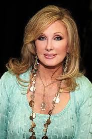 Think of a famous living person in the entertainment field whose first name is a bird. Morgan Fairchild Wikipedia
