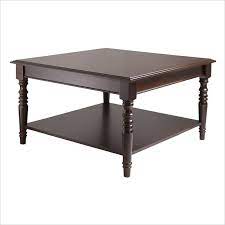 whitman square coffee table 40231 winsome wood trading coffee table square living room sets furniture living room coffee table