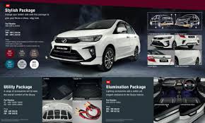 Antara aksesori tambahan gear up dari perodua. 2020 Perodua Bezza Gearup Ms Blog