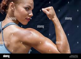 Track field athletes in hurdle hi-res stock photography and images