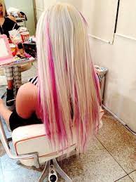 Blonde streaks make it possible, transforming them into the new fashion accessory. Pin On Cute Hairstyles Hair Styles Hot Pink Hair Unnatural Hair Color