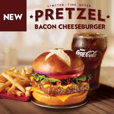 Wendy S Pretzel Bacon Cheeseburger Review Fast Food Geek