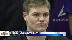 Angola football standout Lane King inks with Ball State