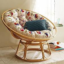 21 decor items to make your home an oasis of calm in 2021 papasan chair papasan chair cushion wicker furniture cushions