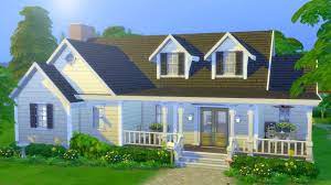 Family Farm House The Sims 4 Speed Build Sims House Plans Sims House House