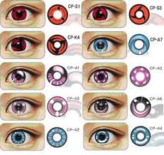 Image of how does one typically model an anime character 2d and 3d. Contact Lenses Lhaarny S
