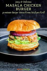 Whether you're a grilling expert. Easy Masala Chicken Burgers Recipe Spice Cravings