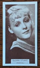 1934 WILLS CIGARETTE Card Famous Film Stars #14 Gloria Stuart