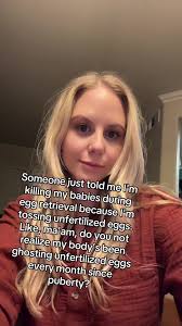 It’s wild how little some women know about their own bodies—like, did y’all  know we’ve been dropping unfertilized eggs every month like it’s a casual  hobby? #IVF #teamwork #embryo #eggretrieval #eggs ...