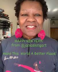 🙏🏾🙏🏾🙏🏾Attitude of GRATITUDE! , REPOST... "Happy New Year From  @janicekingart, Blessings to all for 2026" Delighted to Share this post ,  From one of the Women Owned Businesses Showcased, And THANK You ...