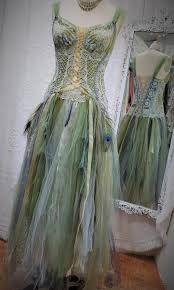 Fairy Wedding Dresselven Wedding Dressfantasy Wedding Dress Fantasy Wedding Dresses Elven Wedding Dress Art Nouveau Wedding Dress