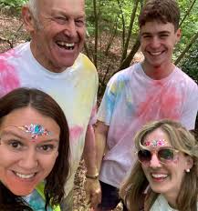 Hermitage Primary School colour run and summer fayre funds memorial garden  for “inspirational community volunteer”