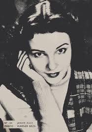 Janice Rule Belgium 1950s Postcard Size Film Actress Card:  Manuscript&nbsp;/&nbsp;Paper&nbsp;Collectible