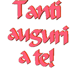 Tanti Auguri A Te Gif Animata Gratis Birthday Wishes Happy Birthday Holiday