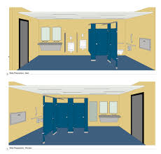 This is the ada trench drain 37.75 x 63 shower base and the remodel shower wall kit. Online Ada Design Guide Bradley Corp