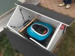 Mahroboter Garage Fur Gardena Smart Sileno Die Coolste Mahroboter Garage Der Schweiz Die Einzige Garage Mit To Garage Mahroboter Rasenroboter Garage Carports