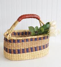 Medical linden flowers, summer harvest in wicker basket. Oval Ink Cinnamon Stripe Bolga Harvest Basket Harvest Basket Swahili Modern