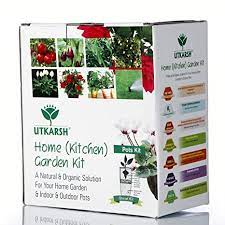 These indoor herb garden kits from amazon ensure that you'll always have fresh basil, mint, or parsley on hand. Buy Utkarsh Home Kitchen Garden Kit A Natural And Organic Solution For Your Home Garden 5 Pot S Kit Online At Low Prices In India Amazon In