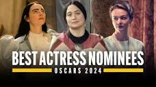 IMDb Supercuts" Oscars 2024 Best Actress Nominees (TV Episode 2024 ...