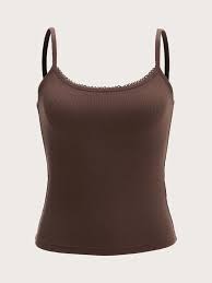 Maybe you would like to learn more about one of these? Shein Solid Rib Knit Cami Top Shein