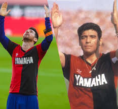 He was in charge of the team at the 2010 world cup in south africa before leaving at the end of the tournament. Newell S Old Boys 93 94 Jersey Messi Maradona Socheapest
