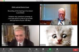 This content is imported from youtube. Zoom Court Cat Video The West Texas Lawyer Who Accidentally Used A Kitten Filter On His Viral Court Moment