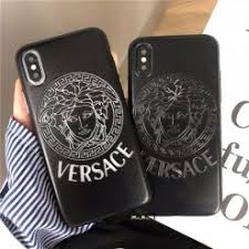 Miuccia prada seamlessly blends fashion and function when it comes to the milanese luxury label's iphone covers. Versace Style Leather Shockproof Luxury Designer Iphone Case For For Iphone 12 Se 11 Pro Max