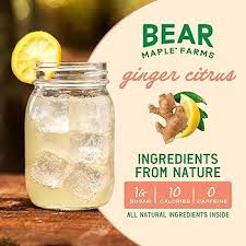 Bear Maple Farms Sparkling Ginseng Tonic