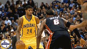 Basketball nba dunk lebron james slow motion cleveland cavaliers lebron slam dunk cavs cavaliers slow mo reverse dunk. Pacers Paul George Dunks On Lebron James In Slow Mo 3 26 14 Hdgif Gif Nba Boomblog ìŠ¤í¬ì¸ 