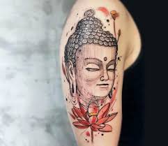 Buddha tattoo by Felipe Mello