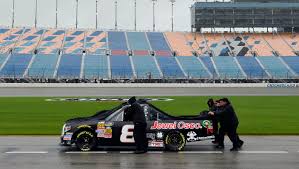 Nascar races are finally back. Rain Forces Truck Race To Be Postponed