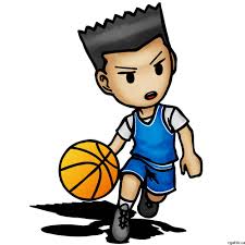 Cartoon Basketball Player Drawing In 4 Steps With Photoshop Cartoon Drawings Basketball Drawings Basketball Players