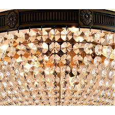 By minka lavery (1) elizabeth 1 light brushed nickel semi flush mount. W33353b20 Cl Winchester 6 Light Antique Bronze Finish Crystal Semi Flush Mount Ceiling Light