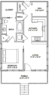 You can entertain on the porch and the overhang provides shade in summer. 20 One Bedroom House Plans Magzhouse