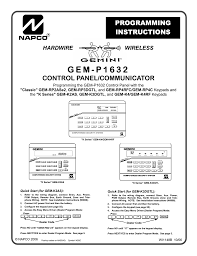 Gem P1632 V30 Beta Program Manual Standard Keypads Manualzz