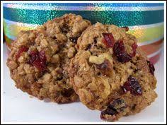 Outrageous Cranberry Walnut Oatmeal Cookies Cookie Madness Recipe Cranberry Cookies Recipes Oatmeal Cookie Recipes Oatmeal Cookies