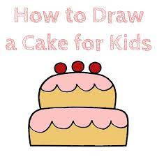 Learn how to draw easy simply by following the steps outlined in our video lessons. How To Draw A Cake For Kids How To Draw Easy