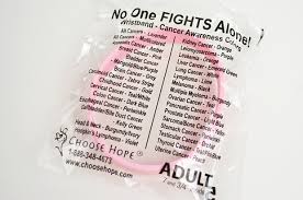 Do you want to be a good fighter and do not know how to do this, then just read this article to solve your problem. No One Fights Alone Wristband Choose Hope