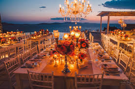 Sunset Opulent Grandeur Private Villa In Mykonos De Plan V Wedding Table Centerpieces Sunset Wedding Mykonos Wedding