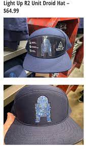 R2 Light Up Hat Light Up Hats Hats Light Up