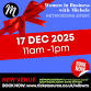 Women in Business EPSOM Networking December 2025 - Metropolis - Epsom, 1 Derby Square Event Image