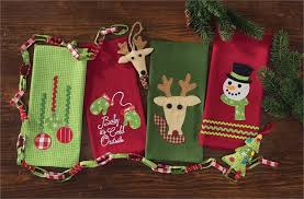 Don't wait to refresh your bathroom. Christmas Snowman Applique Kitchen Hand Towel Dishtowel